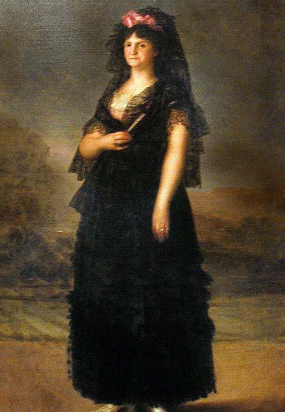 Agustin Esteve Portrait of Maria Luisa of Parma, Queen of Spain oil painting picture